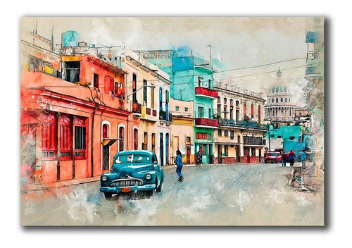 Cuadro Calle Cuba M