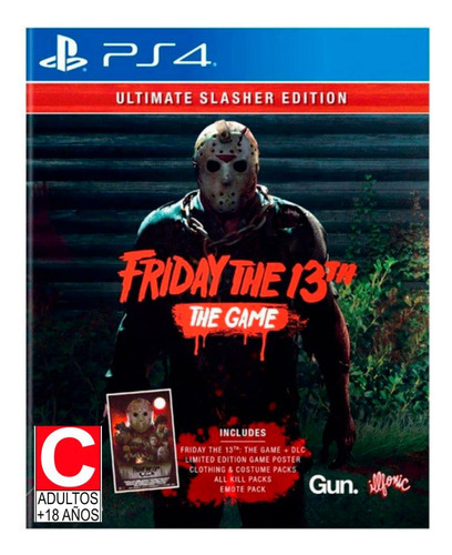 Friday The 13th Game Ultimate Slasher Edition Ps4 Fisica
