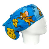 Gorro Quirúrgico Mujer + Lanyard Tom And Jerry