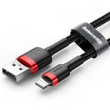 Cable Reforzado Baseus Lightning A Usb De 1 Metro