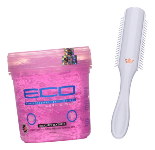 Pack De Definicion Eco Style Curl & Wave Pink Gel