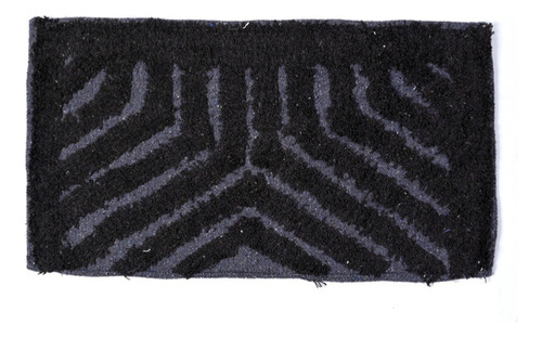 Felpudo Alfombra De Baño Algodón Y Poliéster 33x60cm