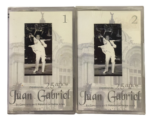 Cassette Doble Juan Gabriel Celebrando 25 Años Nuevo Sellado