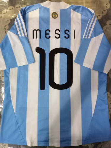 Camiseta Argentina 2010 Messi #10 Xl