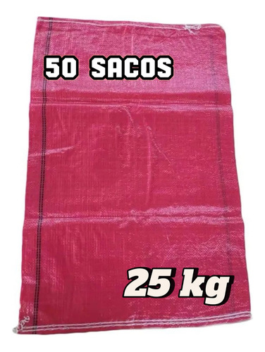 Saco Vacio Para 25 Kilos