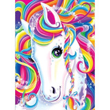 Juego De Pintura De Diamantes 5d, Caballo Colores Diy, 30*40