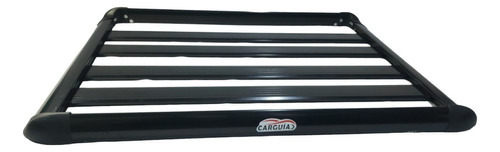 Canastilla Carguia Elegante Aluminio / Negro 127 X 90 Cm