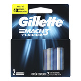 Repuestos Para Afeitar Gillette Mach3 Turbo 2 U