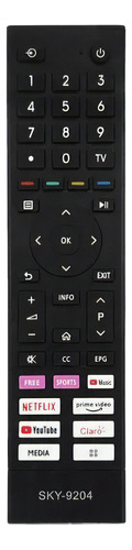 Controle Remoto Para Tv Led Toshiba Smart Netflix Youtube