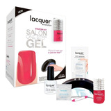 Kit De Inicio Gel De Un Solo Paso Con Lampara Led Lacquer