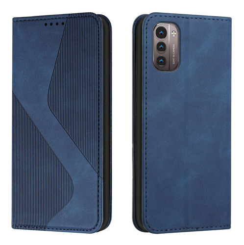 Funda Tipo Cartera Con Tapa Magnética Delgada Para Nokia G11