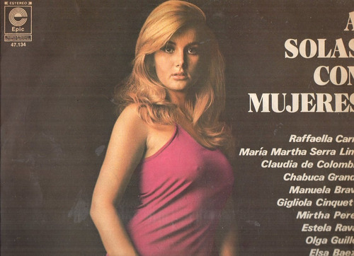 Raffaella Carra Etc - A Solas Con Mujeres - Lp Vinilo