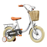 Bicicleta Infantil Para Niño Niñas De 5 A 7 Años Con Canasta