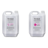 Shampoo + Acond. Keratina Y Retinol Novalook X 5 Lts.