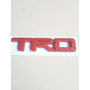 Emblema Toyota Trd Rojo Tundra Hilux Meru Fortuner 4runner  Toyota Tundra