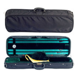 Estojo Case Violino Di Pietro Green Deluxe Vwc01 4/4