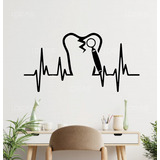 Vinil Decorativo Para Dentistas Sticker De Pared 115x65cm