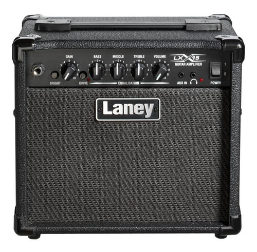 Amplificador Laney Amp Para Tocar Guitarra Lx 15 110v Cor Preto