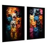 Placa Decorativa Pet  Kit Com 2 Frete Grátis 