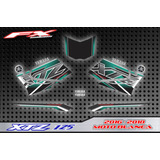 Calcos Opcionales Yamaha Xtz 125 2016-2019 Fxcalcos2