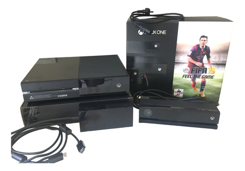 Microsoft Xbox One 500gb Kinect Con Lectora + Cables + Caja 