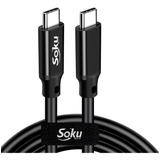 Soku Cable Pro 2 Usb Tipo C 3.2 Pd 100w 5a Hasta 20gpbs 4k
