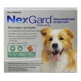 Nexgard Perros 10 A 25kg Masticable Pulgas Garrapatas 