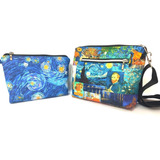 Set Bolsa Crossbody + Bolsa Multiusos Dama Van Gogh 