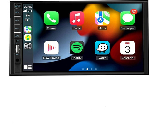 Estereo Para Auto 7 Pulgadas 7035 Mp5 Android Auto Carplay