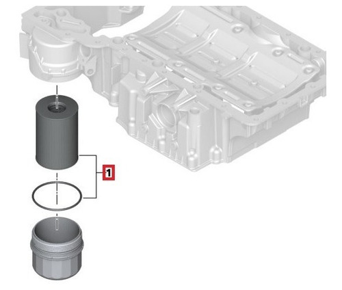 Filtro Aceite Motor Bmw F10 E70 M5 M6 X5m X6m Motor S63 S63n Foto 5