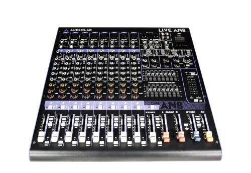 Consola Sonido Audiolab Live An 8  8 Canal + 1 St + Usb Ofer