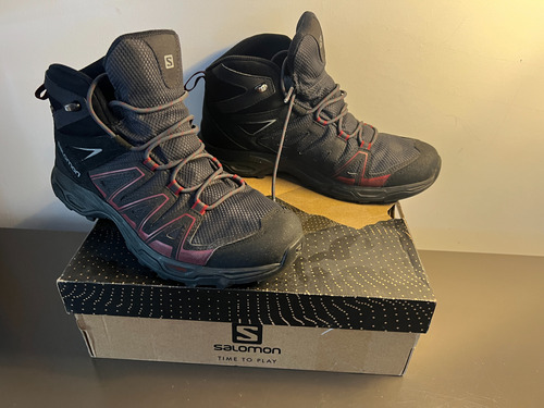 Botas Trekking Salomon Robson Mid Gtx 41,5 Hombre