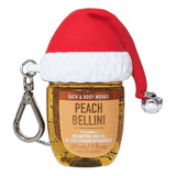 Bath & Body Works Chaveiro E Suporte Álcool Gel Papai Noel