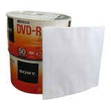 Dvd Sony -r 4.7 Gb Bulk X10 Dist Oficial Con 10 Sobres 