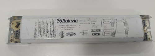 Balastro Electronico 2x58w Fluor, 220-240v, Marca Italavia 