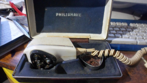 Antigo Barbeador Philips Funciona Super Bem 