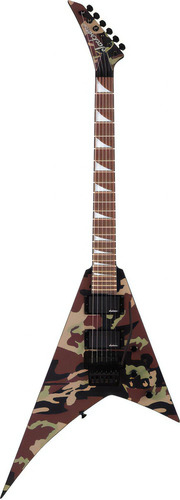Guitarra Electrica Jackson X Series Rhoads Rrx24 Camo Material Del Diapasón Laurel Orientación De La Mano Diestro