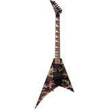 Guitarra Electrica Jackson X Series Rhoads Rrx24 Camo Material Del Diapasón Laurel Orientación De La Mano Diestro