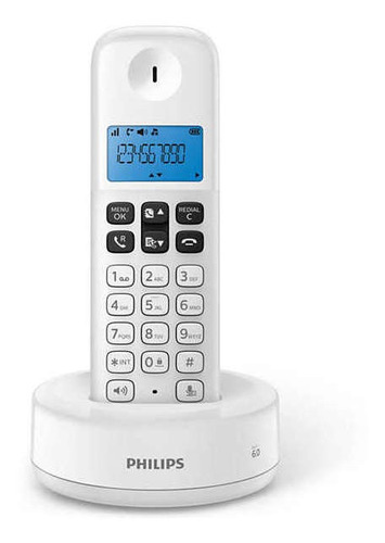 Telefono Inalambrico Philips D1311w/77