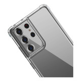 Carcasa Para Samsung S21 Ultra Transparente Marca Cofolk