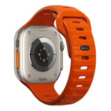 Correa Sport Compatible Iwatch Apple Watch 38/40/41mm Naranj