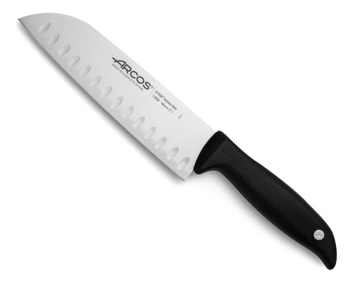 Cuchillo Santoku Arcos Serie Menorca Acero Inoxidable 180mm