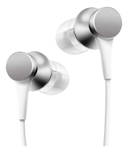 Auriculares In-ear Xiaomi Mi Headphones Basic Plateado