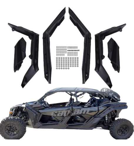 Cantoneras Loderas Salpicaderas Can-am Maverick X3 