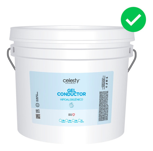 4kg Gel Conductor Ultrasonido Celesty®