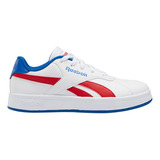 Tenis Lifestyle Reebok Am Court - Blanco-rojo