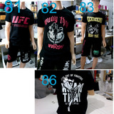 Remeras Muay Thai Kick Boxing Ufc Excelente Acabado 