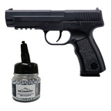 Kit Pistola Resorte Crosman Psm45 Cal. 4.5 Mm + Municiónes