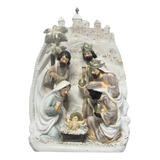 Presépio Sagrada Família Luxo Enfeite Religioso Páscoa Natal