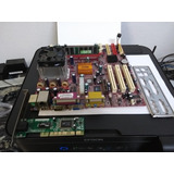 Kit Placa Mãe Pc Chips M810cdlu, Athon 1700+, 512 Mb Ram